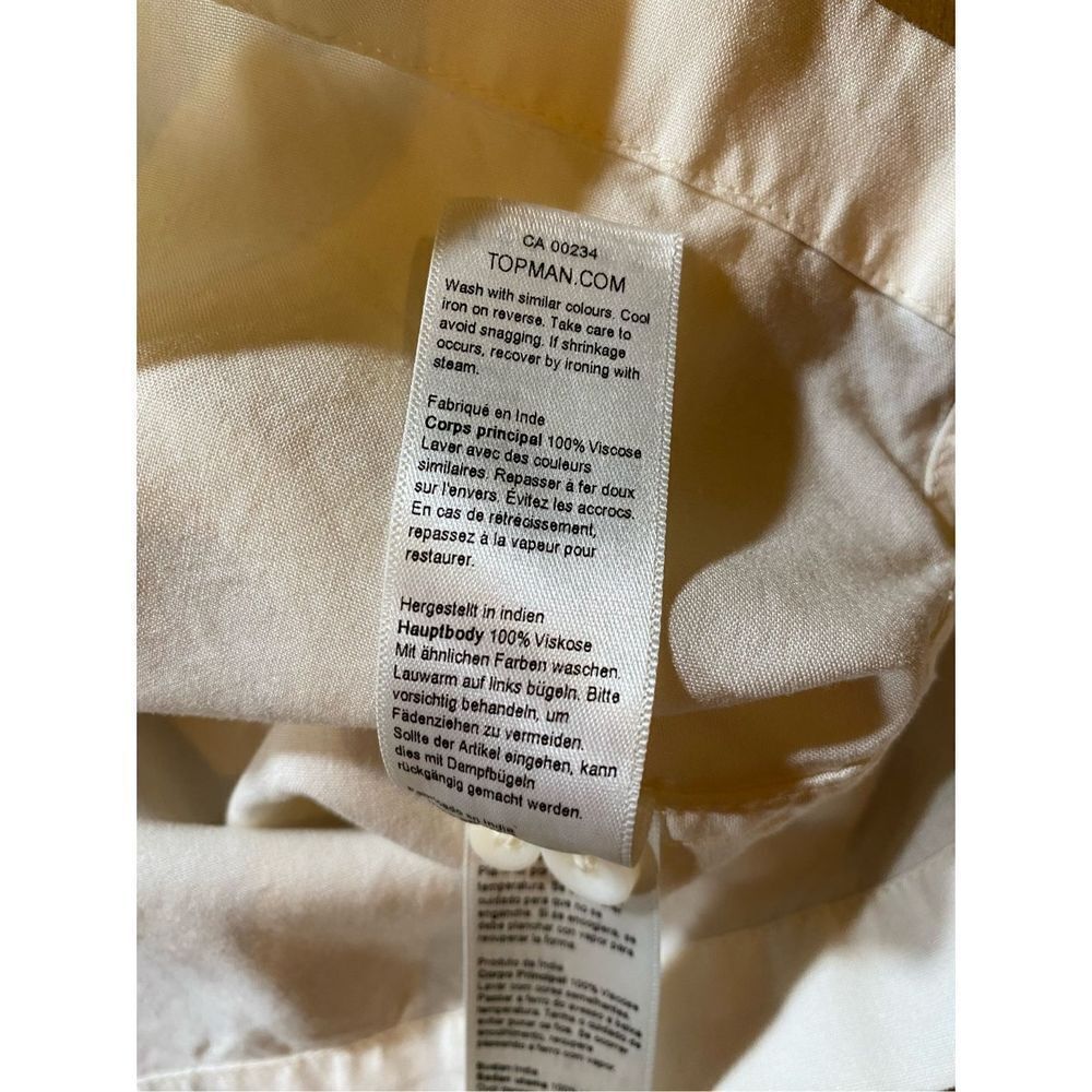 ‎TopMan Men’s Button Down Shirt - Picture 6 of 8